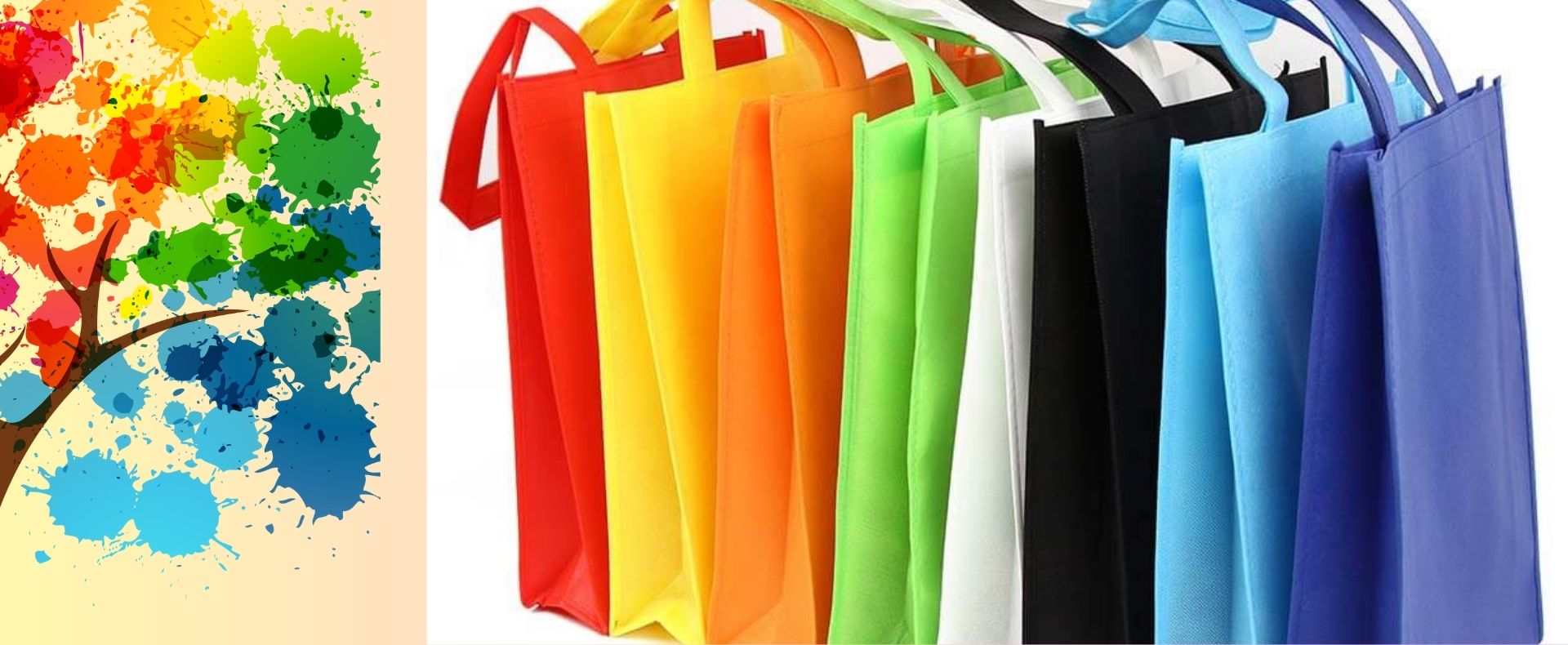 Bags of non-woven 